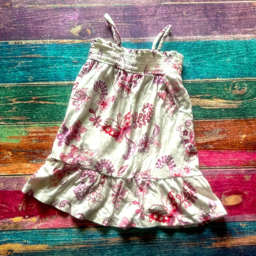Baby Gap toddler smocked top dress, size 18-24 months